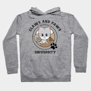 Claws And Paws University Hoodie